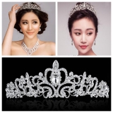 Rambut Pengantin Pernikahan Putri Tiara Jilbab Bando Kristal Mahkota Austria Prom | Lazada Indonesia