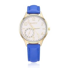 Wanita Kulit Putih Jam Tangan Bermerek Mode untuk Wanita Kuarsa Alloy Kaca Baru Tanpa Tag Alloy OG 3.8 Cm Bulat-Internasional