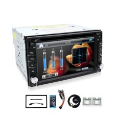 Windows HD Layar Sentuh Dash Double 2 DIN GPS Mobil Stereo DVD GPS Player Bluetooth TV Radio Panggilan Video Musik Audio Kepala Unit (Intl)