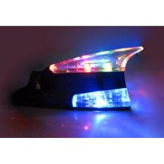 Windproof - Lampu Sirip Hiu Tenaga Angin - HITAM cocok untuk semua MERK dan TYPE mobil (Toyota Honda Mazda Suzuki Hyundai Daihatsu : Sportivo Dyna PS Hiaca Hilux S-Cab Toyota 86 New City Freed Accord Civic CRV HRV Mobilio Jazz A S RS Brio Freed A S E )