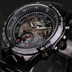Pemenang Jam Mewah Pria Jam Tangan Otomatis Skeleton Militer Watch Mekanis Relogio Pria Montre Homme Watch Mens Relojes-Intl