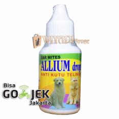 WiyadiStore - Obat Tetes Kutu Telinga Kuping Kucing Dan Anjing - Allium Drops 30ml