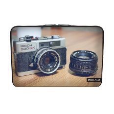WOFALO 9.7-10.6 Inch Laptop Sleeve Case Casing Cover Neoprene untuk MacBook/Netbook/Laptop/Notebook/Ultrabook SLR Kamera Digital SLRcamera Lensa Fotografi Foto Profesional Anggur-Intl