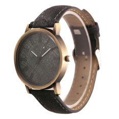 Gaun Wanita Jam Tangan Jam Tangan Vintage Top Gelang QUARTZ OG Watch Hitam