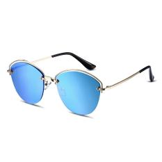 Women Semi Rimless Outdoor Sungalsses dengan Kacamata Box-Intl
