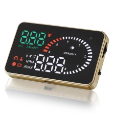 X6 3 Inch Mobil OBDII HUD Kepala Up Display Proyektor Kecepatan Peringatan Sistem-Intl