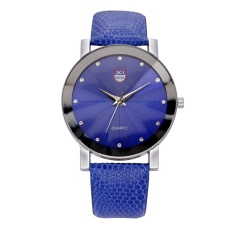 XINEW Baru Sabuk Ultra-tipis Watch Men's SHARP QUARTZ Watch Women's Fashion Watches Khusus Offerblue -Intl