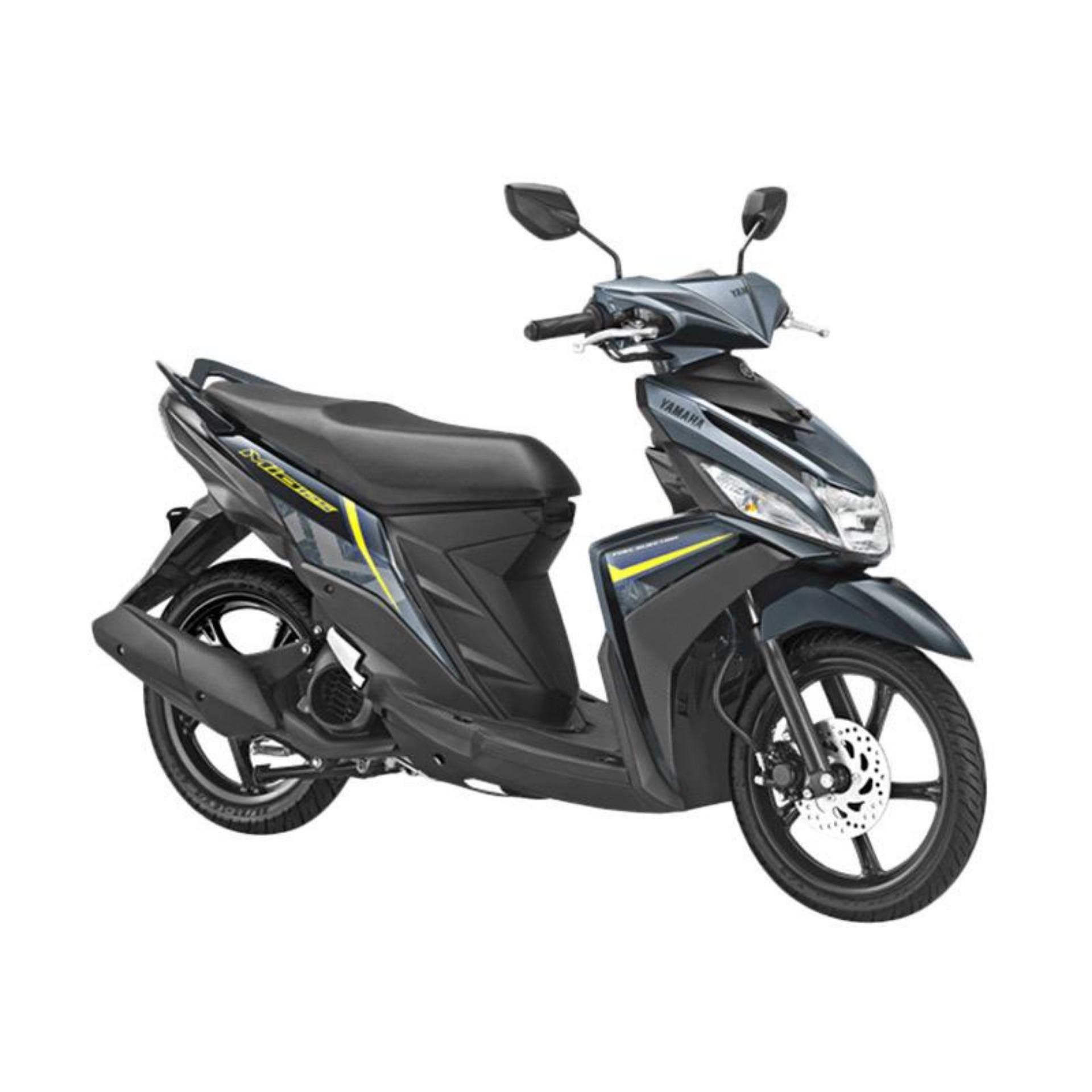 Yamaha Mio M3 Trendy Striping Sepeda Motor - Amazing Black ( OTR BOGOR )