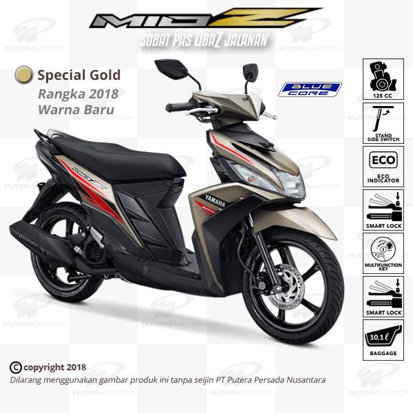 Yamaha MIO Z [GOLD] - OTR JABODETABEK-BANTEN