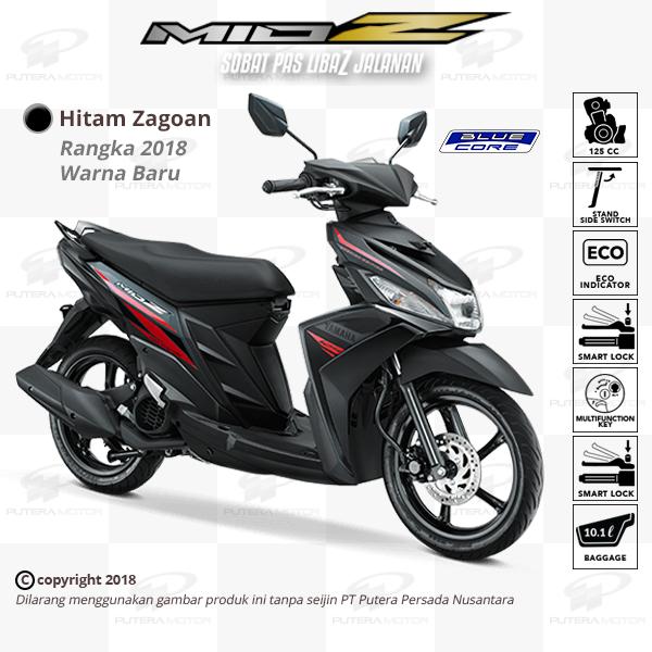 Yamaha MIO Z [HITAM] - OTR JABODETABEK-BANTEN