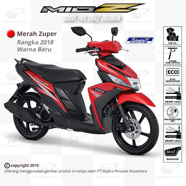 Yamaha MIO Z [MERAH] - OTR JABODETABEK-BANTEN