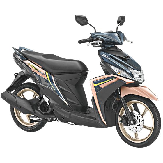 Yamaha New Mio M3 125 AKS SSS - ADMIRED PEACH BLUE  (OTR BOGOR)