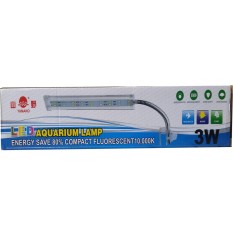 Yamano Lampu Jepit 3W Akuarium / Aquarium Light untuk Aquascape