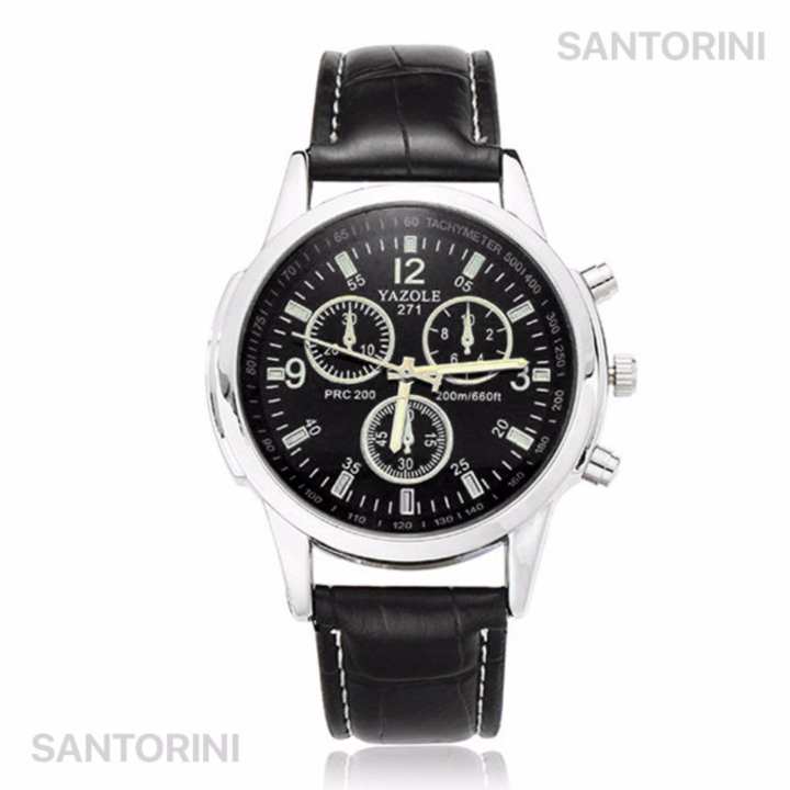 yazole jam tangan pria quartz kulit analog fashion yazole jam tangan pria quartz kulit analog fashion