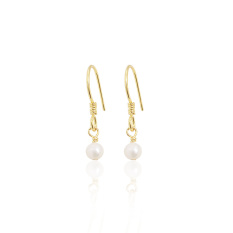 Yinbenjia 18k asli berlapis emas 925 sterling silver anting anting-anting