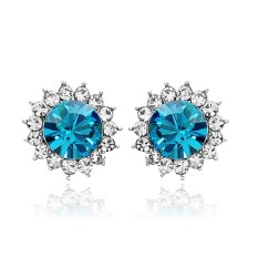 Yindeli jewelry daisies in Korean Korean fashion female temperament lovely small simple earrings earrings
