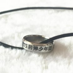 Youpop BTS Bangtan Boys Sayap Album Rope Ring Aksesoris Cincin Perhiasan dengan Lanyard China Nama-Intl