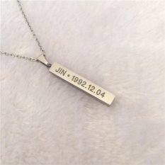Youpop BTS Bangtan Boys LOOK SAYAP Album Kalung JUNGKOOK Jewelry Pendant Chain Aksesoris untuk Pria Wanita Wanita Pria Boy Girl