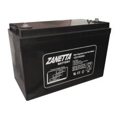 Zanetta Baterai VRLA Gel 12v 100Ah untuk Aki Solar Cell PJU Solar Home System