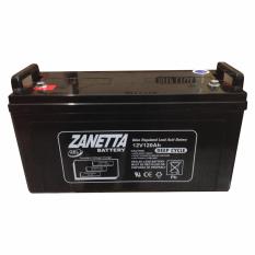 Zanetta Aki VRLA Gel 12v 120Ah untuk Aki Solar Cell Solar Home System PJU