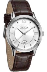 Zeca 312 - Jam Tangan Wanita - Putih - Kulit