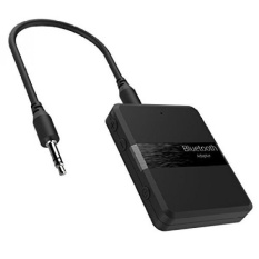 ZSTVIVA Bluetooth 4.1 Transmitter/Receiver 2-In-1 Portable Nirkabel Audio Adapter untuk Headphone. TV. Speaker. Komputer/PC. MP3/MP4 Player. I Pod. I Telepon. I Pad. Tablet-Hitam-Intl