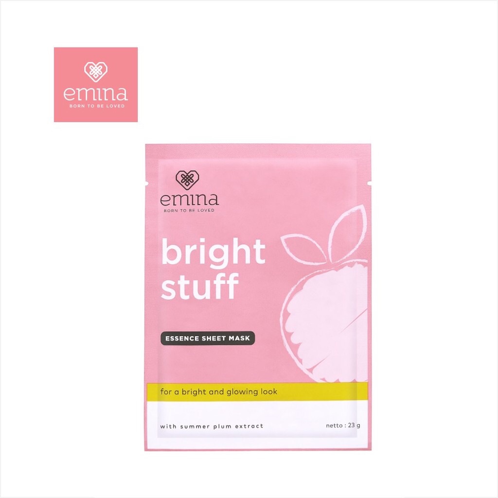 Informasi Harga Masker Emina Bright Stuff Second » Sing Payu