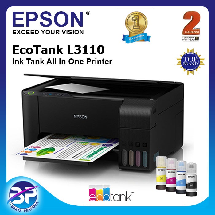 COD Epson Printer L3110 All In One - Print Scan Copy Garansi Resmi 2Tahun |  Lazada Indonesia