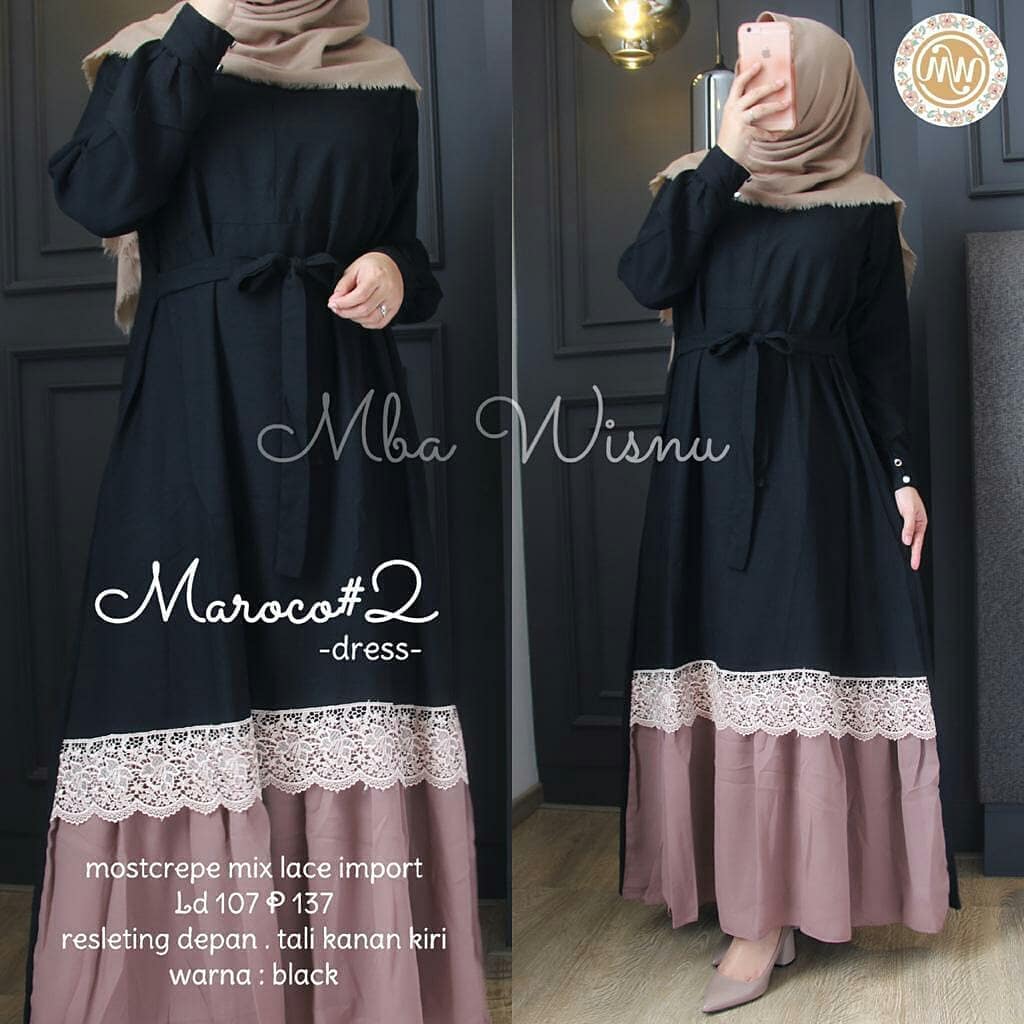 Bisa Cod Best Seller Maroco Dress Size L Xxl Bahan Moscrepe Gamis Wanita Terbaru 2020 Baju Wanita Terlaris Gamis Modern Remaja Aurora Hijab Lazada Indonesia