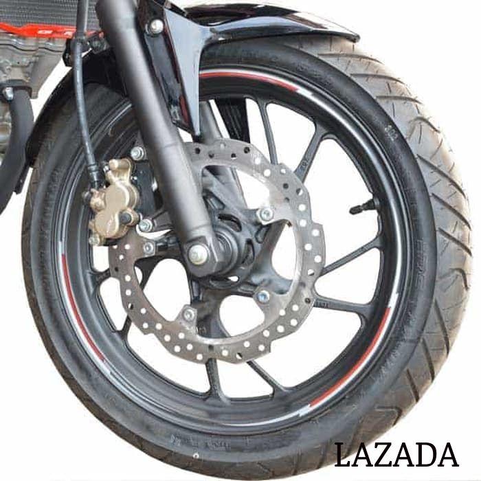 Sticker Velg Wheel Sticker Rgrey CB150R StreetFire K15(871X0K15MRGRE) -