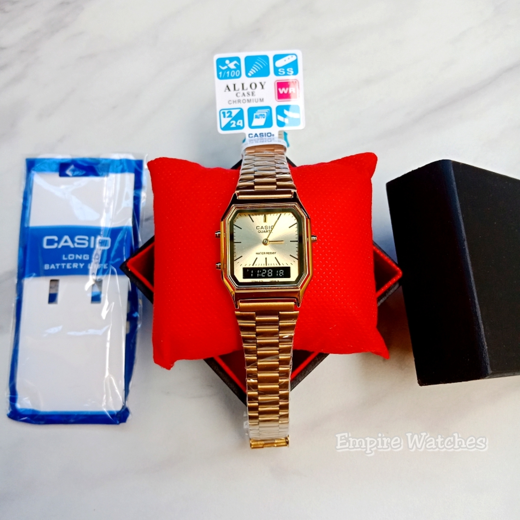 Empirewatches Jam Tangan Casio AQ230 