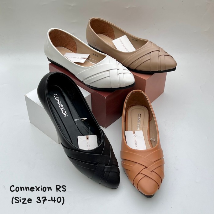 Shoes Connexion Flat Shoes Branded Murah Sepatu Flatshoes