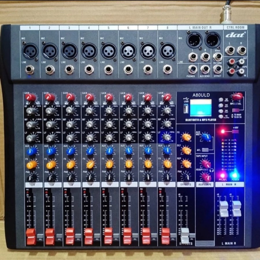 Mixer audio 8 channel dat a80 uld original a80uld a 80uld Lazada
