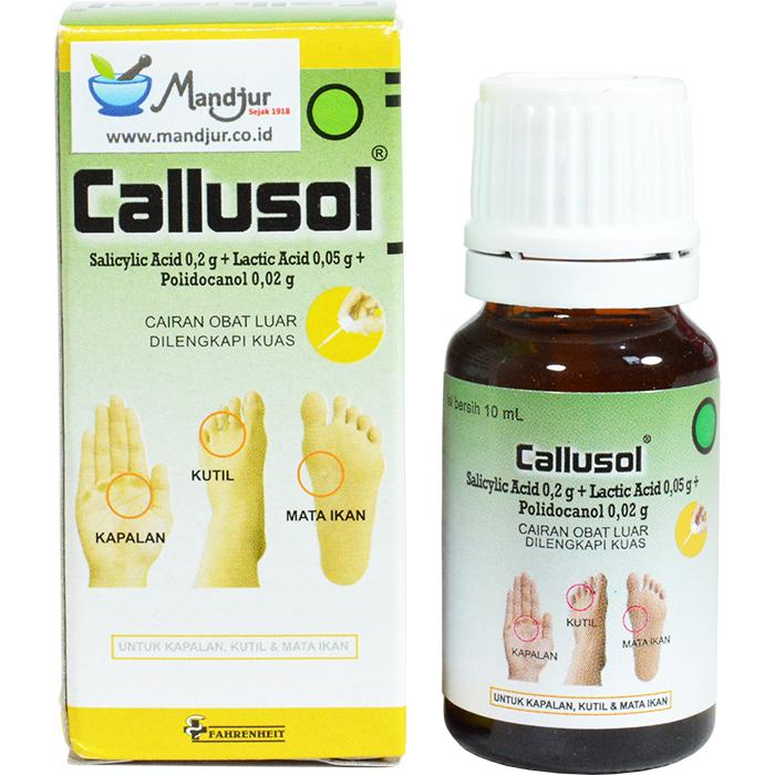 Callusol - Untuk Membantu Mengatasi Mata Ikan, Kutil, Dan Kapalan