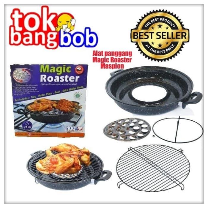 Maspion Magic Roaster 34 Cm - Alat Panggang Serbaguna