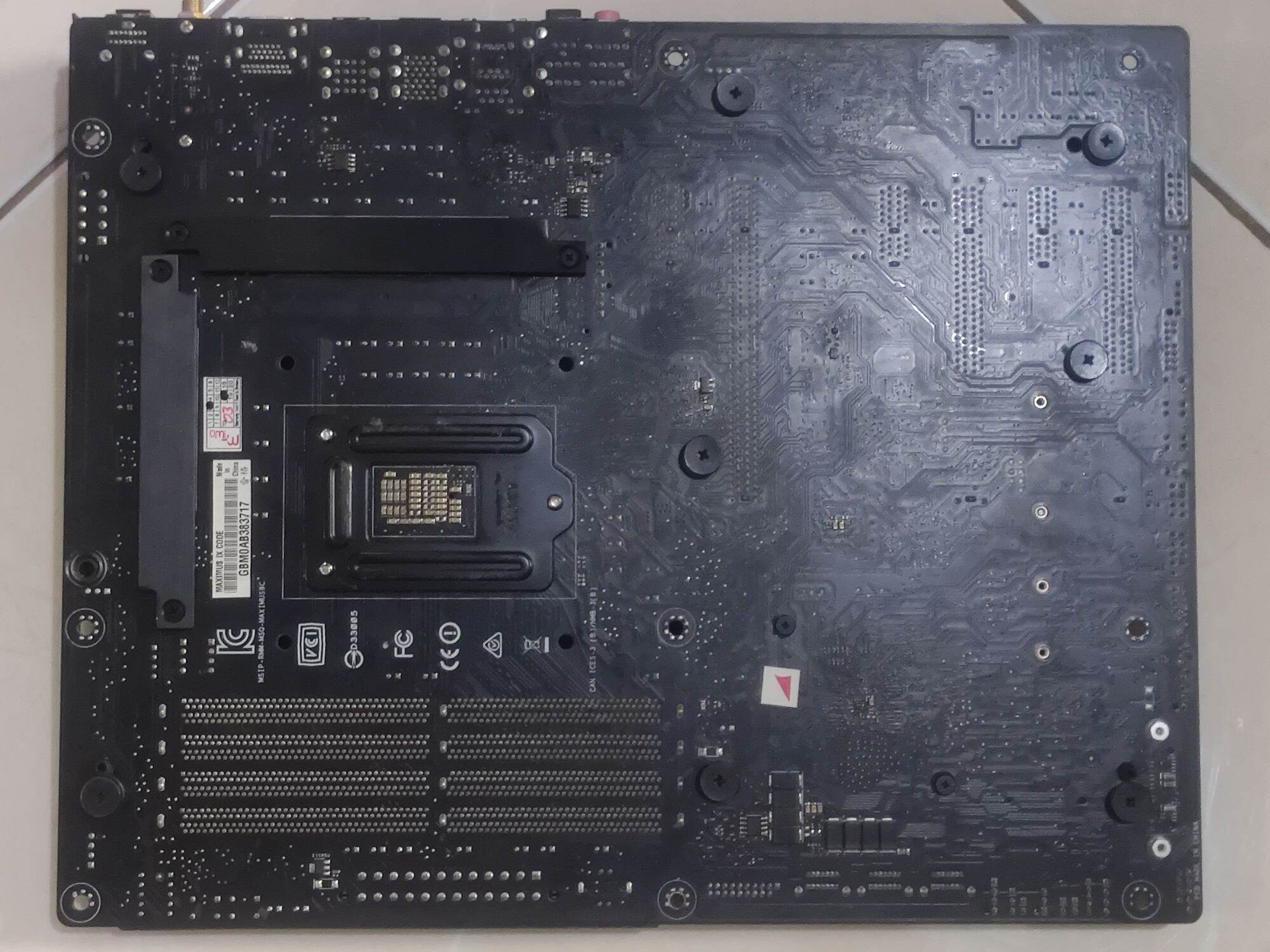 motherboard asus rog maximus ix code z270 cpu intel core i7 7700k