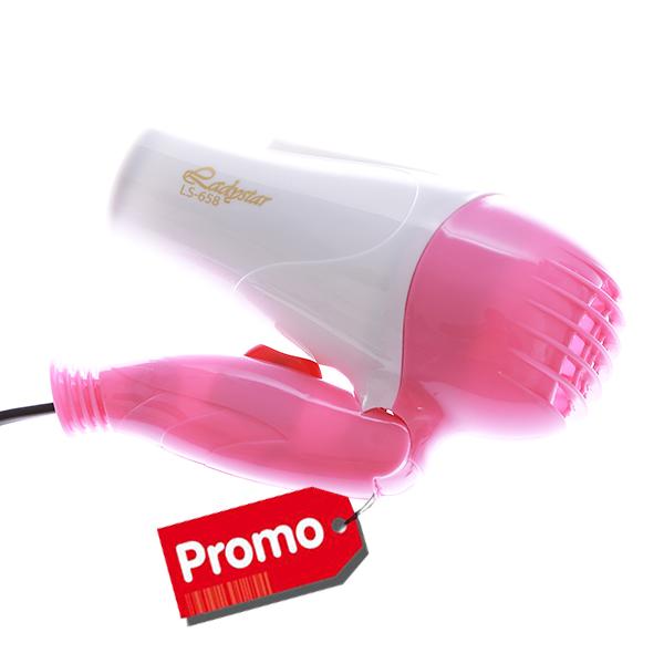 Hairdryer murah Travel Hair Dryer Type 658 - Silver