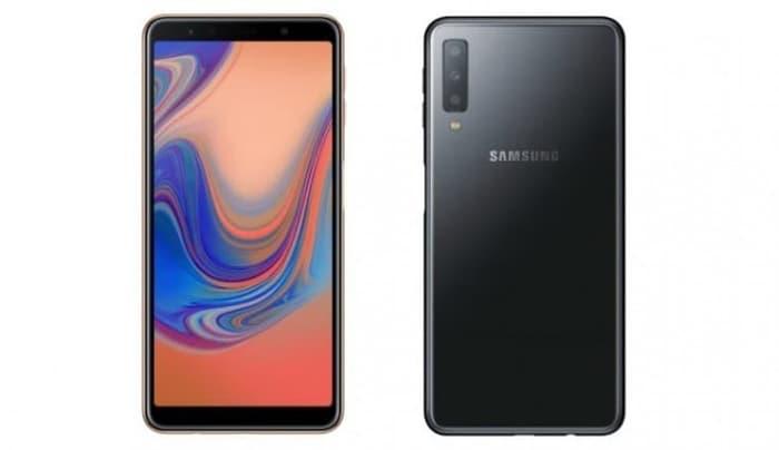 Harga Samsung Galaxy A7 Terbaru Agustus 2019 3 Samsung Galaxy A7 4/64GB Triple Camera