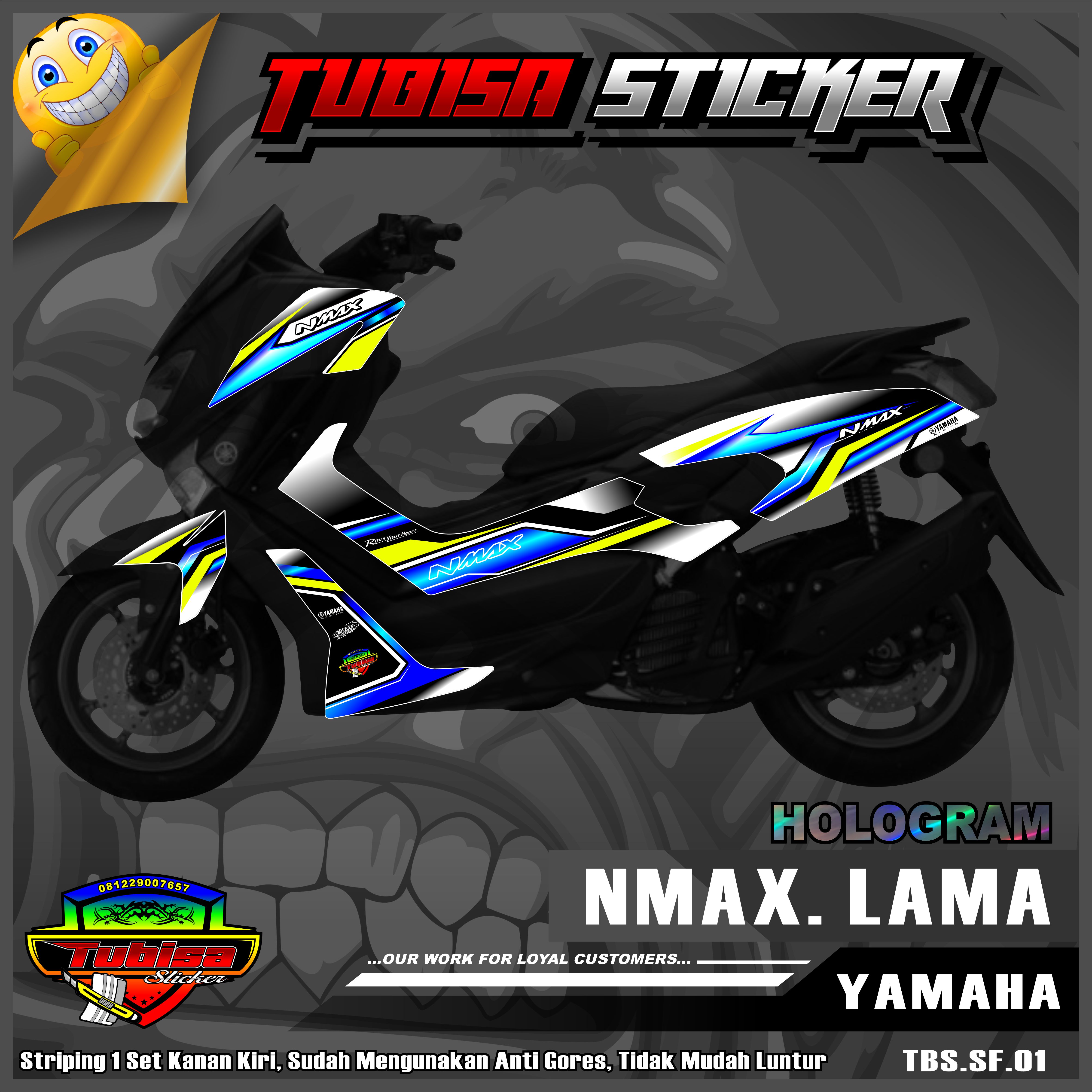 Stiker Decal Nmax Lama - Stiker Sticker Striping Variasi List Motor ...