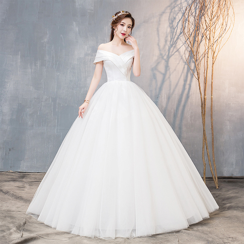 Musim Panas Off The Shoulder Boat Neck 