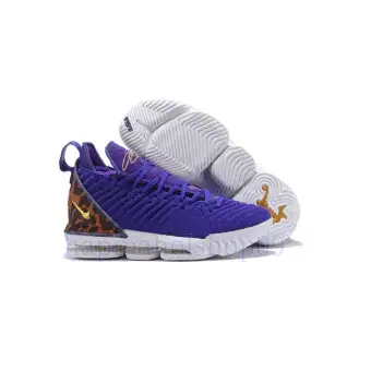 lebron james purple shoes