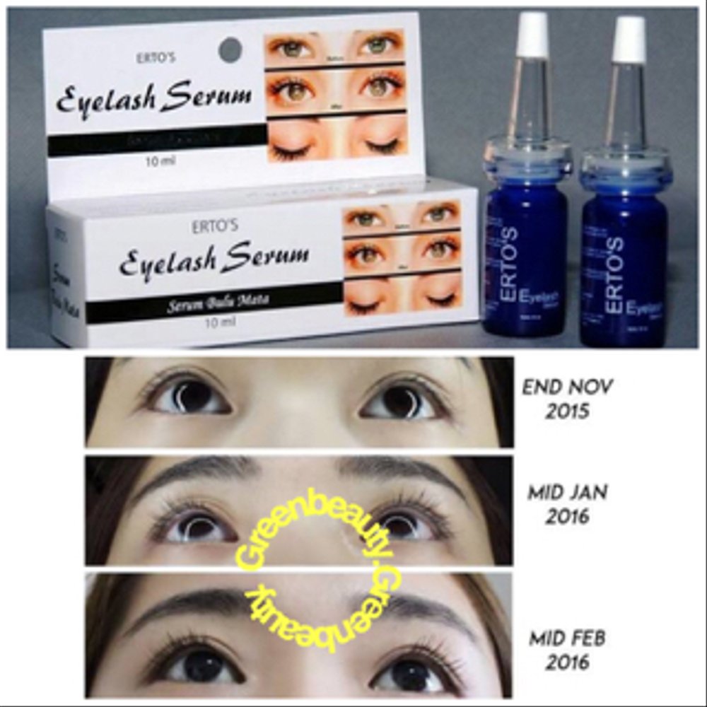 Ertos Eyelash Serum 100 Asli Original Serum Bulu Mata Ertos Pemanjang Bulu Mata Penebal Bulu Mata Penumbuh Bulu Mata Ertos Eyelash Serum Serum Pelentik Bulu Mata