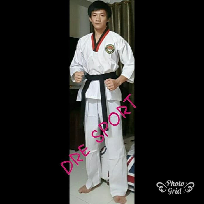 Jual Baju Taekwondo Kerah Hitam Terbaik  Lazada.co.id