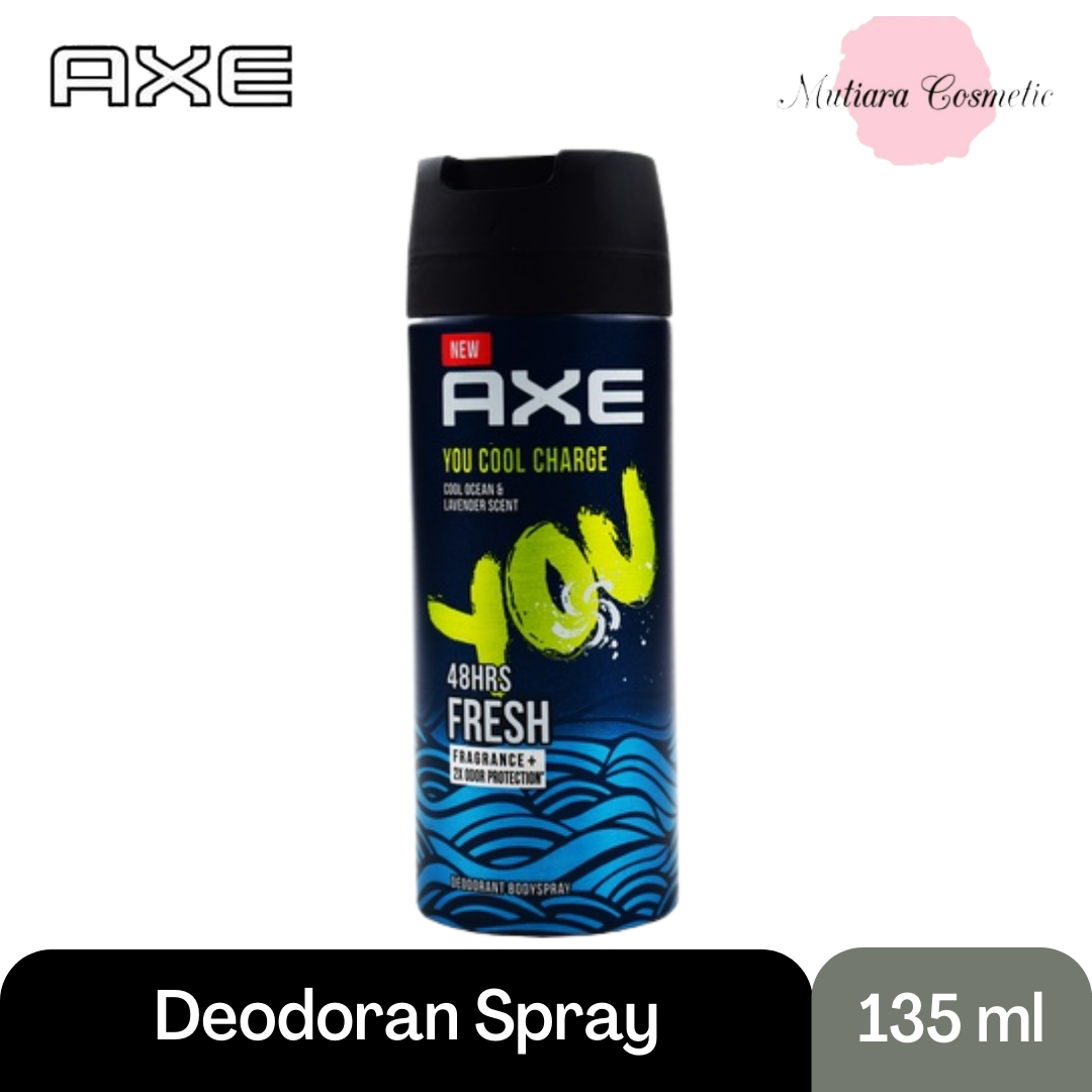 Axe Deodorant Body Spray You Cool Charge 135ml Lazada Indonesia
