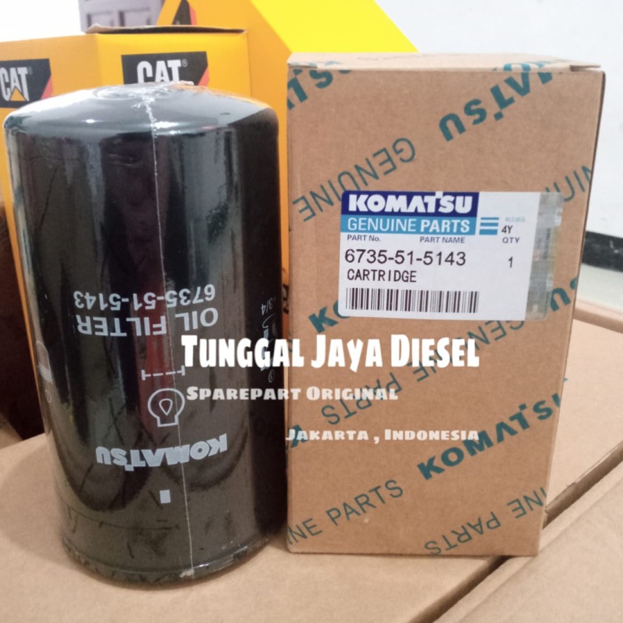Cartridge Filter Oli Oil Komatsu PC2007 PC2008 PC2008M0 6735515143