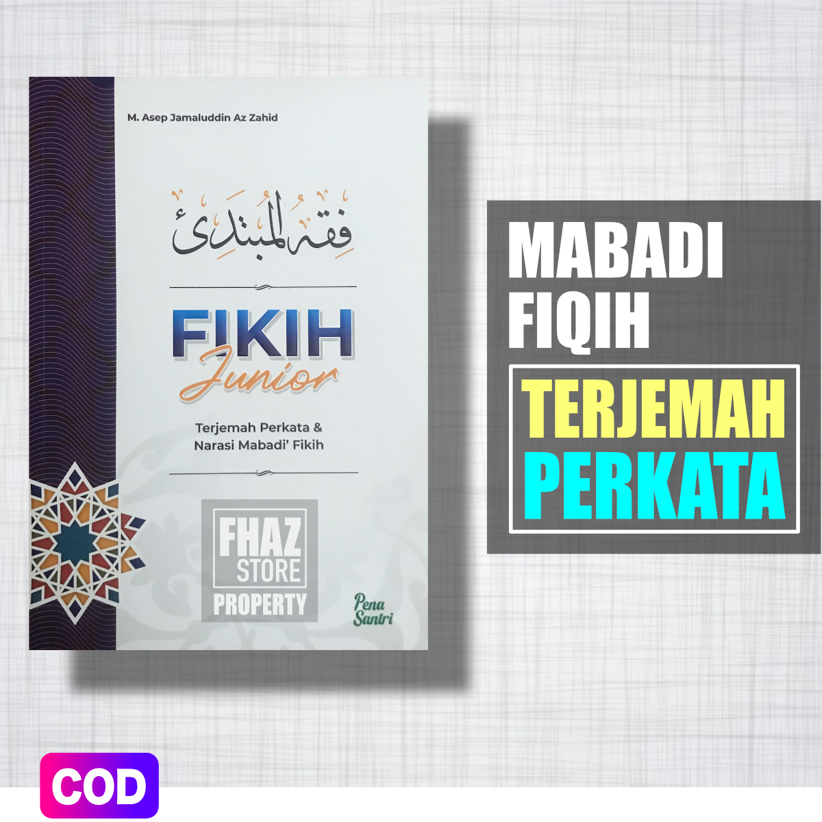 Terjemah Perkata & Penjelasan Kitab Mabadi Fiqih Lengkap 1 - 4 | Buku ...