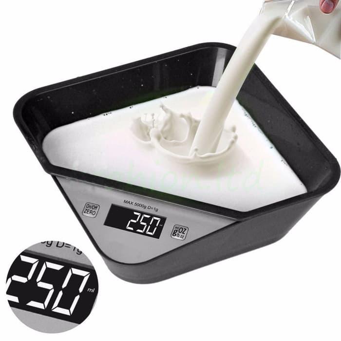 Digital Kitchen Water Fruit Food Diet Control Scale - g ml lb'oz oz