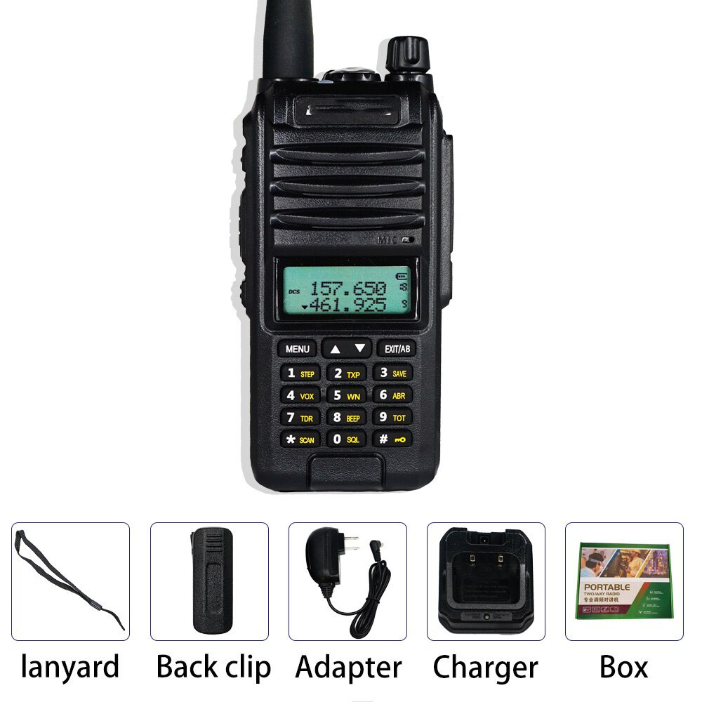 888S Hunting Radios UHF Walky Talky 2 units Walkie talkie Radio with headphones , BFA58S/BFR5