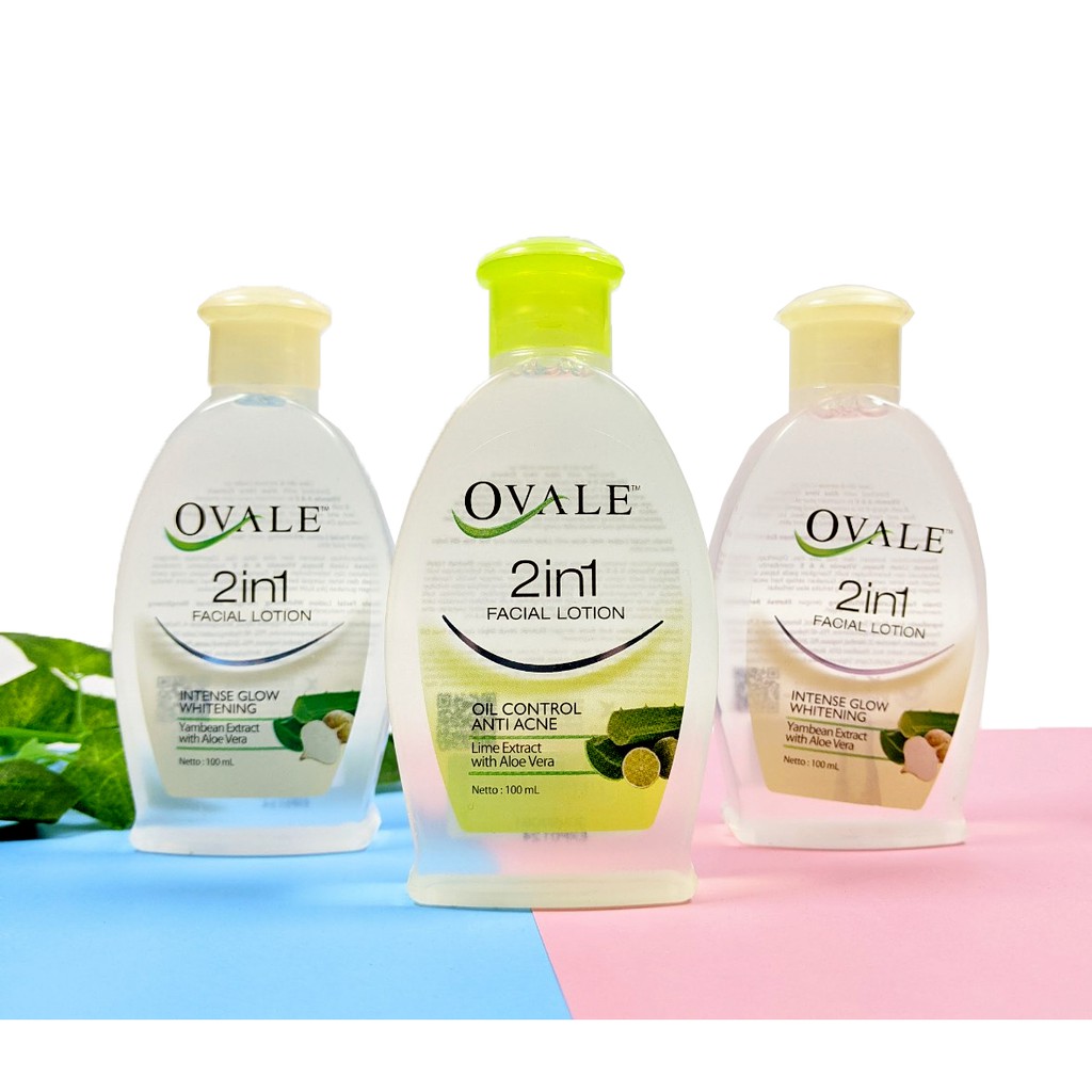 ovale 2 in 1 facial lotion 200ml Lazada Indonesia