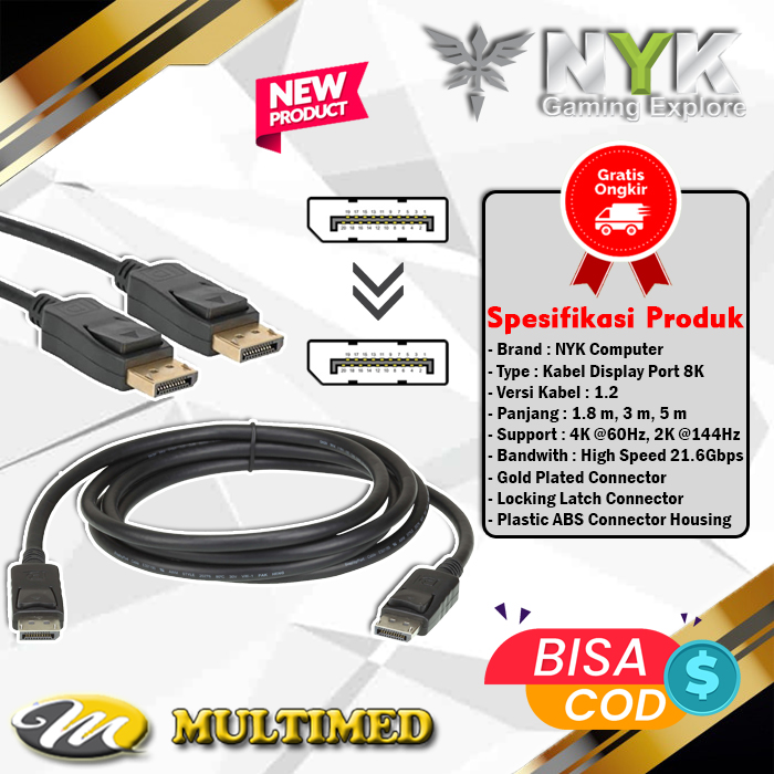 Jual IT Power Connector USB C to HDMI Cable 3M GRATIS ONGKIR